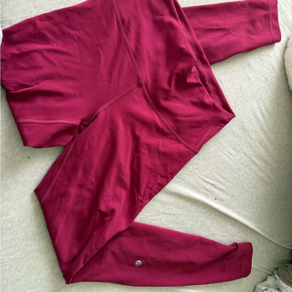 Pink High-Waisted Leggings lululemon